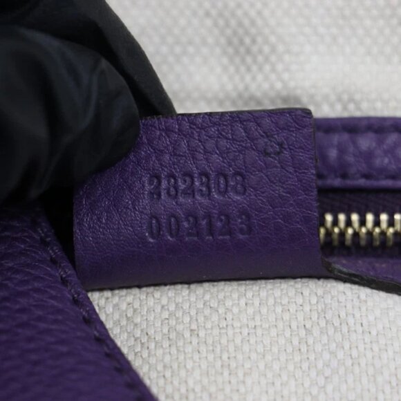 GUCCI Soho Large Leather Cellarius Tote - Picture 4 of 14